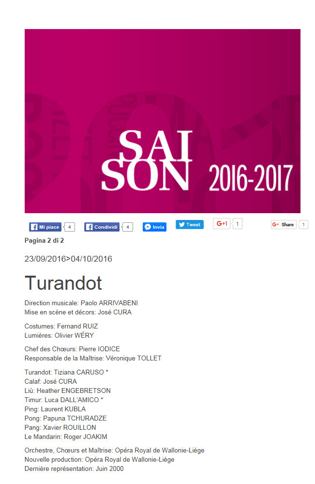 Turandot 2016 Liege